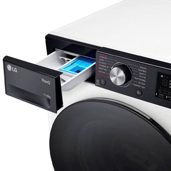 Стиральная машина с сушкой LG F4DR711S2H 10 кг / 1400 об/мин / Белый photo 14