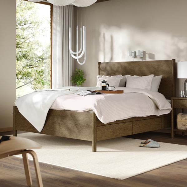 Pat Ikea Tonstad/Luroy 4 140 x 200 cm / Masiv / Brown photo 6