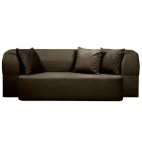 Canapea Edka Meteor (125714) Stofă / Dark Brown