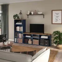 Тумба под телевизор Ikea Skruvby 140 x 216 x 38см / ДСП photo 6