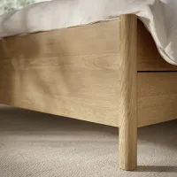 Кровать Ikea Tonstad 4 160 x 200 см / Массив / Wood photo 2