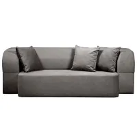 Диван Edka Meteor (125629) Ткань / Тёмно-серый