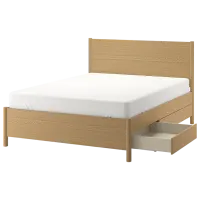 Кровать Ikea Tonstad 4 140 x 200 см / Массив / Wood