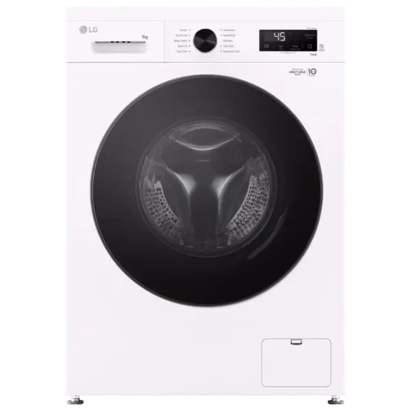 Mașină de spălat LG F4X1009NWB 9 kg / 1350 rpm / White photo 1