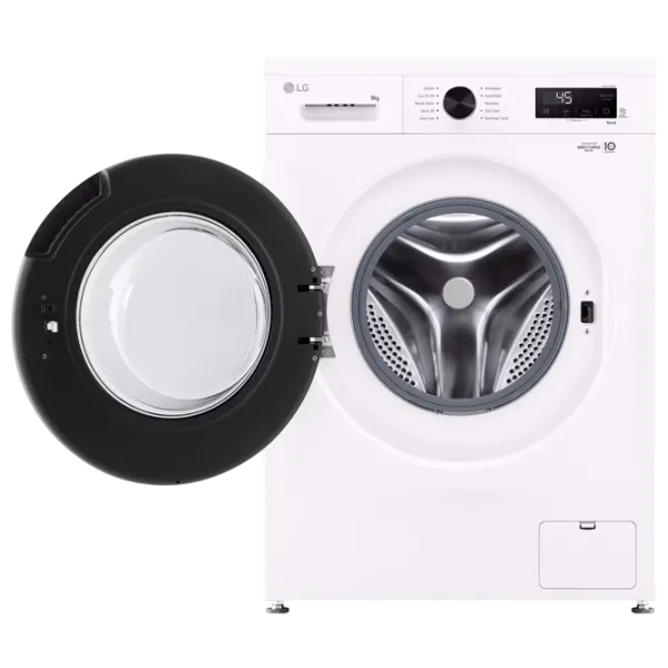 Mașină de spălat LG F4X1009NWB 9 kg / 1350 rpm / White photo 5