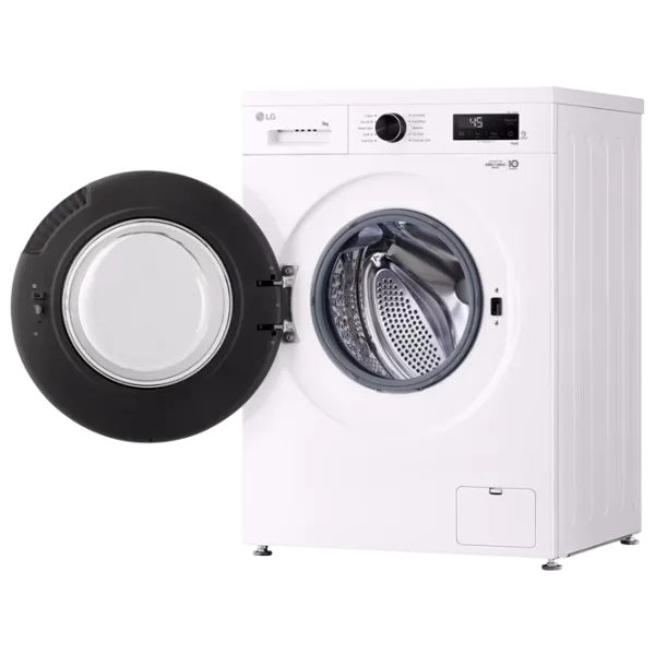Mașină de spălat LG F4X1009NWB 9 kg / 1350 rpm / White photo 6