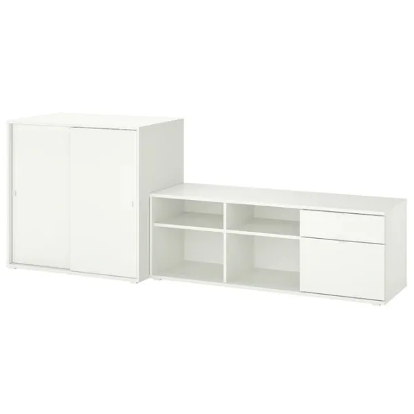 Тумба под телевизор Ikea Vihals 90 x 242 x 37см / ДСП photo 1