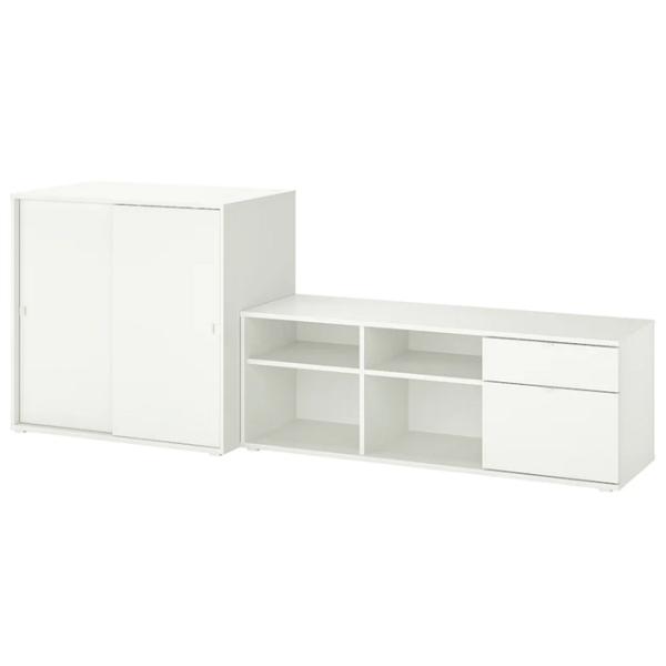 Тумба под телевизор Ikea Vihals 90 x 242 x 37см / ДСП photo 1