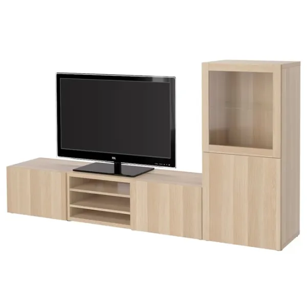 Тумба под телевизор Ikea Besta 240 x 129 x 42см / ДСП photo 1 Тумба под телевизор Ikea Besta 240 x 129 x 42см / ДСП photo 1
