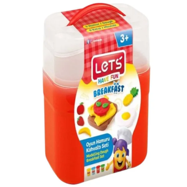 Set de plastilină Lets 40632 Multicolor / 3+ photo 1 Set de plastilină Lets 40632 Multicolor / 3+ photo 1