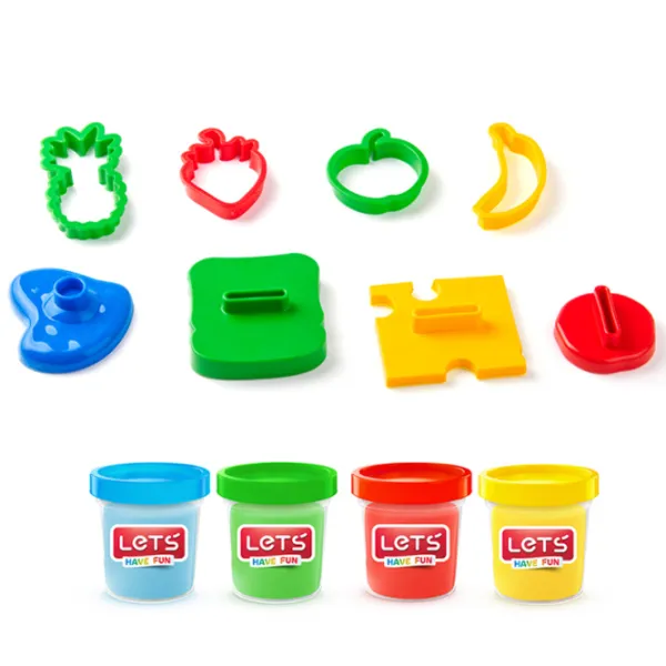 Set de plastilină Lets 40632 Multicolor / 3+ photo 2 Set de plastilină Lets 40632 Multicolor / 3+ photo 2