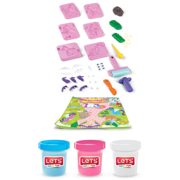Set de plastilină Lets 40630 Multicolor /  photo 2