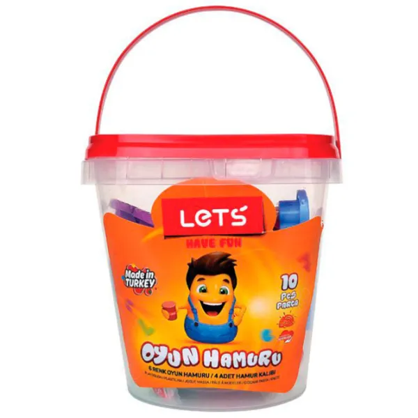 Set de plastilină Lets 40683  Multicolor / 3+ photo 1 Set de plastilină Lets 40683  Multicolor / 3+ photo 1