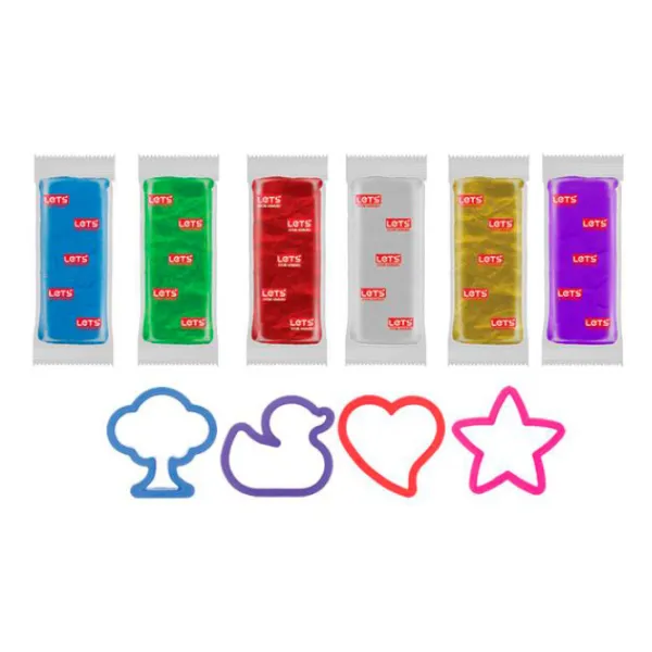 Set de plastilină Lets 40683  Multicolor / 3+ photo 2 Set de plastilină Lets 40683  Multicolor / 3+ photo 2