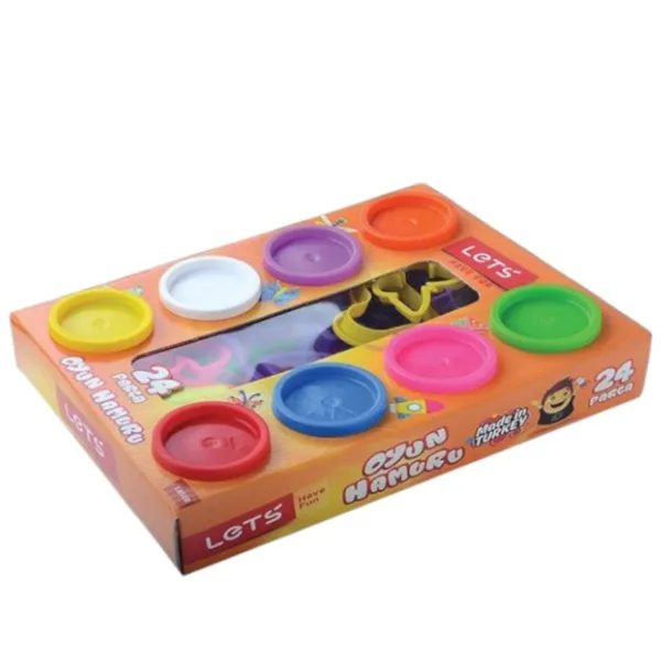 Set de plastilină Lets 40645 Multicolor / 3+ photo 1 Set de plastilină Lets 40645 Multicolor / 3+ photo 1