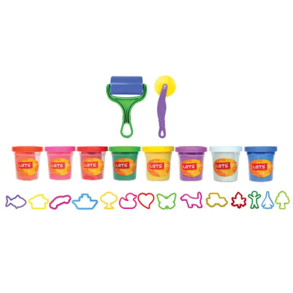 Set de plastilină Lets 40645 Multicolor / 3+ photo 2 Set de plastilină Lets 40645 Multicolor / 3+ photo 2