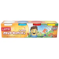 Набор пластилина Lets 50204 Разноцветный / 3+