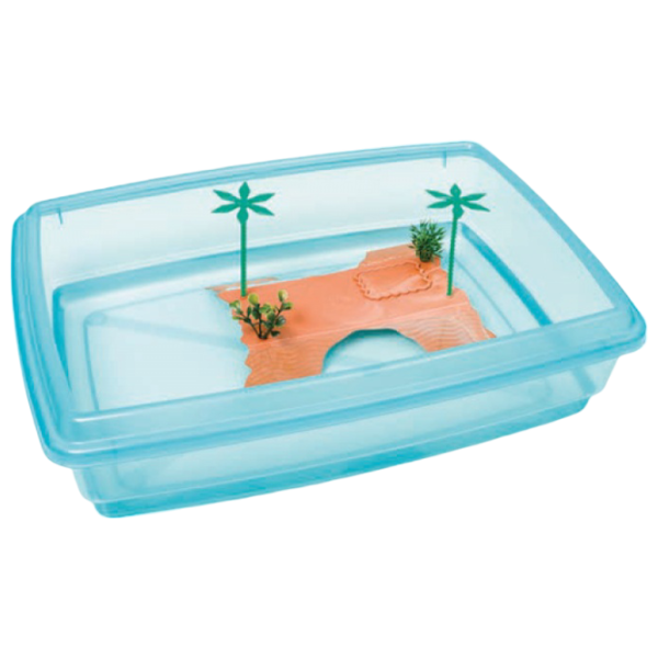 Acvariu Georplast Turtle tray Max 10620 9l / Transparent photo 1