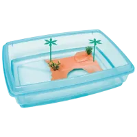 Аквариум Georplast Turtle tray Max 10620 9л / Прозрачный