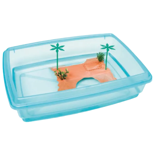 Acvariu Georplast Turtle tray Jumbo 10621  / Transparent photo 1