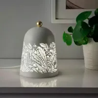 Lampă de masă Ikea Solskur White photo 4
