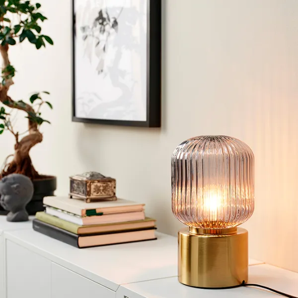 Настольная лампа Ikea Solbo Золотистый photo 2