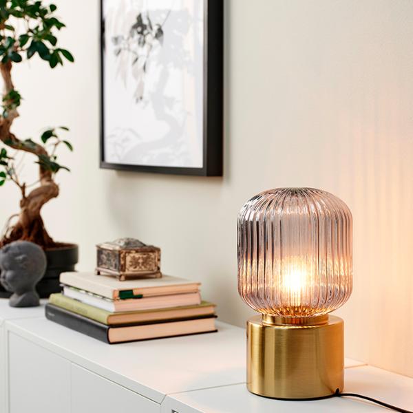 Настольная лампа Ikea Solbo Золотистый photo 2