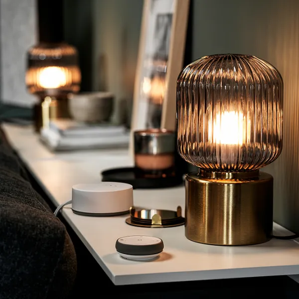 Настольная лампа Ikea Solbo Золотистый photo 4