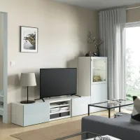 Тумба под телевизор Ikea Besta 240 x 129 x 42см / ДСП photo 3