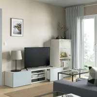 Тумба под телевизор Ikea Besta 240 x 129 x 42см / ДСП photo 4