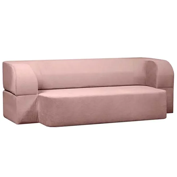 Canapea Edka Meteor (125634) Stofă / Pink Powder photo 2