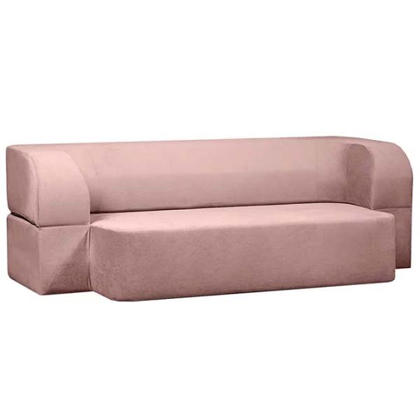Canapea Edka Meteor (125634) Stofă / Pink Powder photo 2