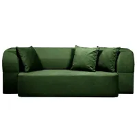 Canapea Edka Meteor (125626) Stofă / Dark Green