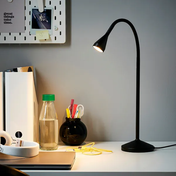 Настольная лампа Ikea Navlinge Черный photo 2 Настольная лампа Ikea Navlinge Черный photo 2