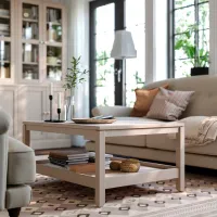Măsuță de cafea Ikea Havsta 5671384 Beige photo 2