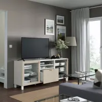 Тумба под телевизор Ikea Besta 74 x 180 x 42см / ДСП photo 7
