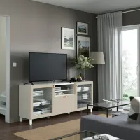 Тумба под телевизор Ikea Besta 74 x 180 x 42см / ДСП photo 8