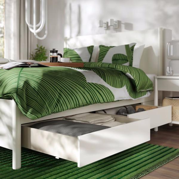 Pat Ikea Tonstad/Lindbaden 140 x 200 cm / Masiv / White photo 7