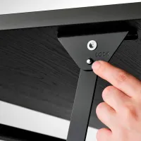 Журнальный столик Ikea Ostavall 5722229 Черный photo 3
