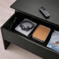 Журнальный столик Ikea Ostavall 5722229 Черный photo 5