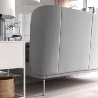 Кровать Ikea Tufjord/Tallmyra 140 x 200 см / Шпон / Серый photo 6