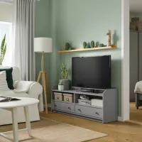Тумба под телевизор Ikea Hauga 54 x 138 x 36см / ДСП photo 2
