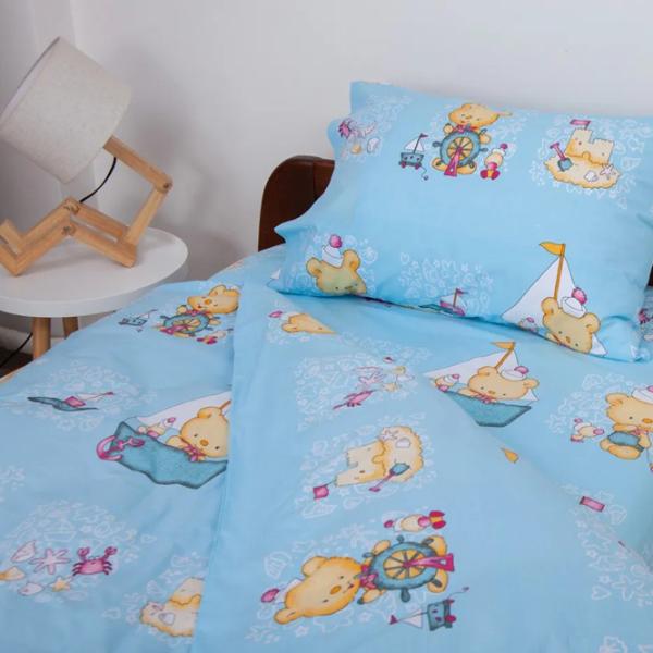 Детское постельное бельё Relaxe Home Soft Dreams (020210) Хлопок/ Синий Разноцветный photo 3 Детское постельное бельё Relaxe Home Soft Dreams (020210) Хлопок/ Синий Разноцветный photo 3