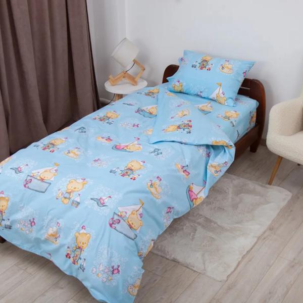 Детское постельное бельё Relaxe Home Soft Dreams (020210) Хлопок/ Синий Разноцветный photo 5 Детское постельное бельё Relaxe Home Soft Dreams (020210) Хлопок/ Синий Разноцветный photo 5