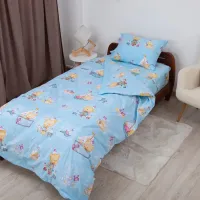 Lenjerie de pat pentru copii Relaxe Home Soft Dreams (020210) Bumbac/ Blue Multicolor photo 5