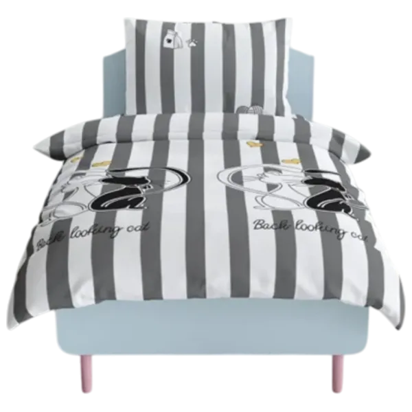 Детское постельное бельё Relaxe Home Soft Dreams (020201) Хлопок/ Серый Разноцветный photo 1 Детское постельное бельё Relaxe Home Soft Dreams (020201) Хлопок/ Серый Разноцветный photo 1