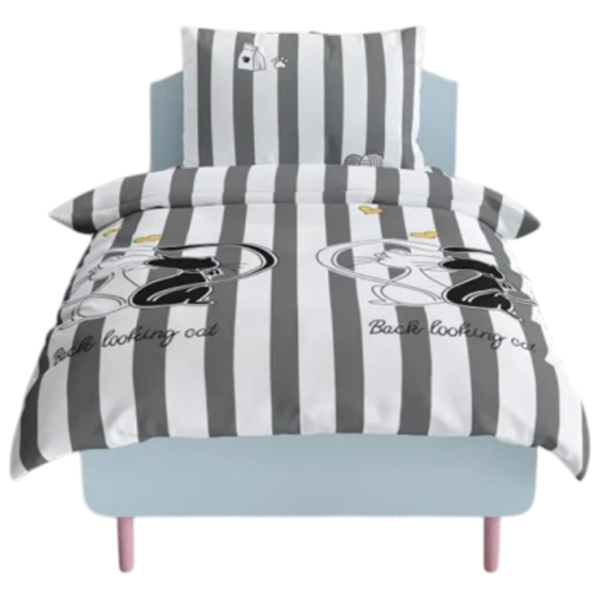Детское постельное бельё Relaxe Home Soft Dreams (020201) Хлопок/ Серый Разноцветный photo 1 Детское постельное бельё Relaxe Home Soft Dreams (020201) Хлопок/ Серый Разноцветный photo 1
