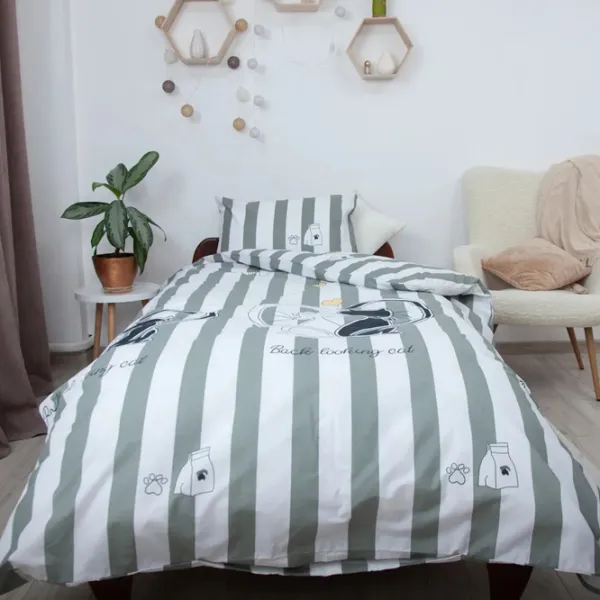 Детское постельное бельё Relaxe Home Soft Dreams (020201) Хлопок/ Серый Разноцветный photo 2 Детское постельное бельё Relaxe Home Soft Dreams (020201) Хлопок/ Серый Разноцветный photo 2