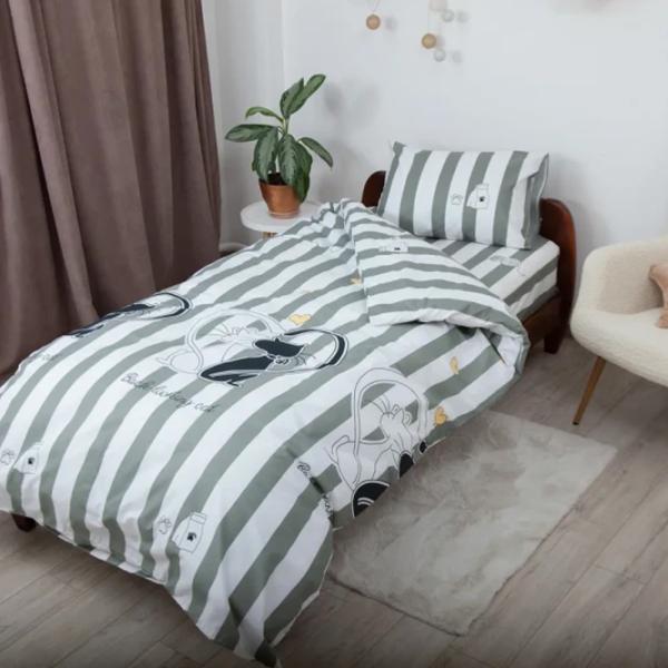 Детское постельное бельё Relaxe Home Soft Dreams (020201) Хлопок/ Серый Разноцветный photo 3 Детское постельное бельё Relaxe Home Soft Dreams (020201) Хлопок/ Серый Разноцветный photo 3