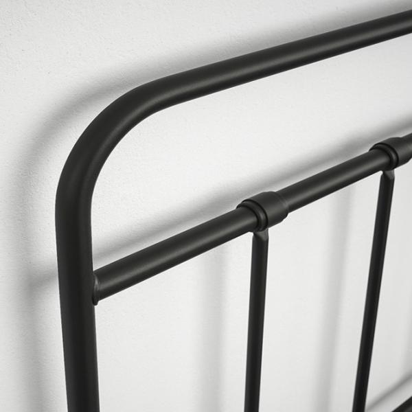 Кровать Ikea Stjarno 140 x 200 см / Металл / Черный photo 7